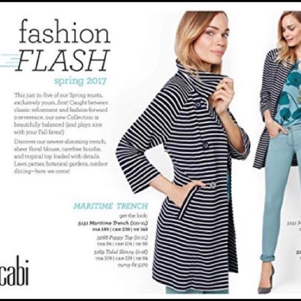 Cabi Spring 2017 Maritime Trench Coat
